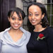 On right Helina Teklehaimanot '05, the 2004 Martin Luther King Jr. Scholarship winner, joined by her sister, Wudassie '03