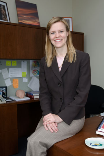 Jennifer Dacey Allen,
assistant professor of nursing