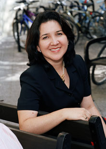 Claudia Rinaldi, assistant professor, education