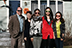 In Wayland, Massachusetts, from left, Louis V. Gaglini, associate director for employer relations at the Career Center; Xiaolin (Shirlyn) Chang, a graduate student in accounting; Xiaohui (Bessie) Luo, a graduate student in accounting and finance; Wenxiao (Wendy) Sun, a graduate student in curriculum and instruction; and Ying Jiang, a graduate student in applied developmental and education psychology.