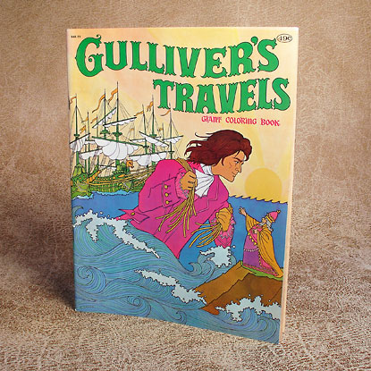 Gulliver's Travels coloring book