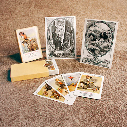 Russian postcards and Viennese playing cards