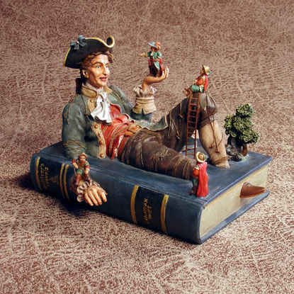 Ceramic figurine of Gulliver